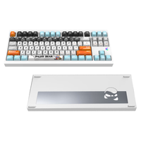 METAPHYUNI 玄派 PD87M 88键 三模机械键盘 玉练白Pro 警网小熊 玄熊猫轴 RGB