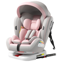 heekin 轻奢 XCY918 安全座椅 0-12岁 尊享粉
