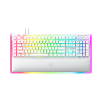  RAZER/雷蛇 RGB背光 机械键盘 RGB腕托  绿轴 白色 RGB
