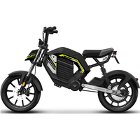 摩兽 京东预售）TROMOX电动车Pesgo plus新国标智能电动车自行车 暗夜黑 48V20Ah青春版