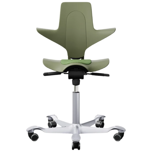 FLOKK HAG骑马椅人体工学椅电脑椅学习椅办公椅子久坐 舒服 浅海绿中号
