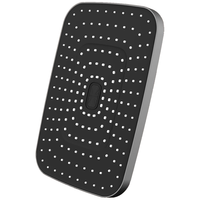 Rosecret【德国】淋浴花洒增压顶喷喷头家用卫生间浴室洗澡单头通用大花洒 顶喷花洒头【13英寸大面板】枪灰 蓄压加压大出水丨享酒店沐浴体验