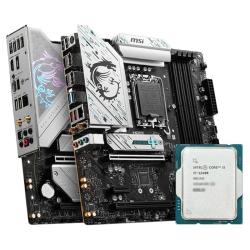 技嘉 MSI 微星 intel/英特尔i3 13100F 盒装处理器搭微星B760M迫击炮主板CPU套装