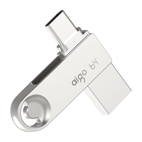 aigo/爱国者 读速180MB/s 手机U盘  银色 64GB