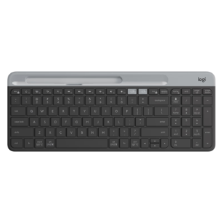 罗技 K580 多设备蓝牙连接 灰色 无线键盘