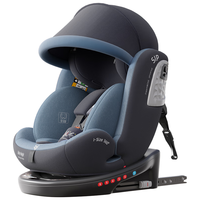 heekin 星悦-德国儿童安全座椅0-12岁汽车用婴儿宝360度旋转i-Size认证 旗舰PRO-北极蓝