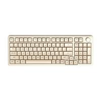 HP 惠普 K10G-98L 有线机械键盘 单层消音垫 奶茶色