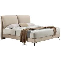 曲美家居轻奢北欧风真皮床大象耳朵现代简约头层牛皮主卧室双人床