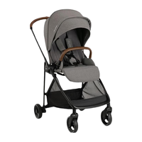 nuna 婴儿推车轻便折叠高景观可坐可躺双向遛娃手推车ixxa 沉稳灰（亲肤纯棉）