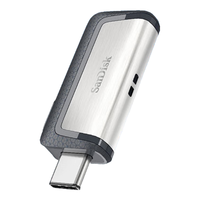 SanDisk 闪迪 至尊高速系列 DDC2 USB 3.1 U盘 银色 64GB Type-C/USB-A双口