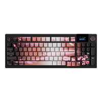 狼途 三模 机械键盘 翠音轴 夜樱 RGB