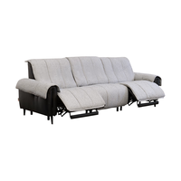 CHEERS 芝华仕 头等舱布艺沙发奶油风小户型侘寂风功能直排客厅30211双电动绿 三人位双电动-原野绿