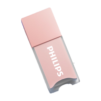 PHILIPS/飞利浦 64GB U盘 暖粉橙
