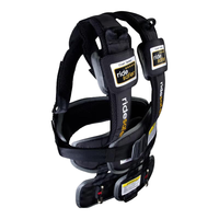 艾适RideSafer美国座椅儿童穿戴式便携式简易可折叠3-12岁 炫酷黑(大号)