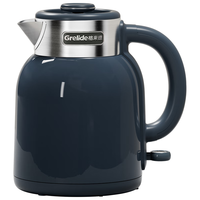Grelide/格来德 304不锈钢 电热水壶 爵士蓝 1.5L