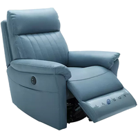 乐至宝 LAZBOY GN.A607 功能单人沙发 牛仔蓝手动【7天发货】