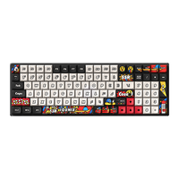 IQUNIX F97 涂鸦日记 100键 2.4G蓝牙 多模无线机械键盘