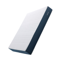 8H 多段弹簧独立舒压护脊床垫 AB双面软硬厚乳胶黄麻 MH4pro 24cm暗影绿【加粗弹簧+3cm乳胶】 1.5米*2米