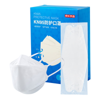 京东京造 KN95防护口罩50片/盒 单片独立包装 防雾霾花粉PM2.5粉尘 防脱妆 防沙尘暴口罩