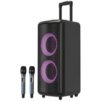 奋达 PA300 100W大功率户外拉杆音响 广场舞音箱 蓝牙便携式移动家用K歌无线话筒麦克风