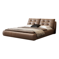 惠寻 意式轻奢 双人床 单床【四色可选下单备注】 1.8*2.0m