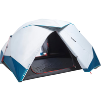 DECATHLON 迪卡侬 露营帐篷户外野营加厚防雨野外2人-3人防晒遮光QUMC 2758192 雪白 均码