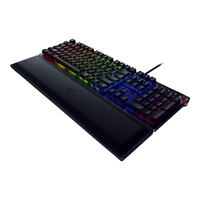 RAZER 雷蛇 猎魂光蛛 精英版 108键 有线机械键盘 黑色 雷蛇红轴（线性光轴）RGB