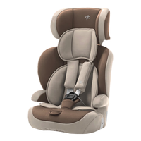 好孩子(gb)好孩子婴儿高速儿童座椅车载汽车用宝宝小孩座椅 褐灰色(9个月-12岁)CS618