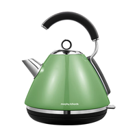  Morphy Richards/摩飞 MR7456A 304不锈钢 电热水壶  米白色 1.5L