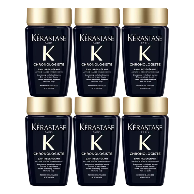 KÉRASTASE 卡诗 黑钻钥源洗发水80ml*6瓶