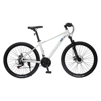 福特 山地自行车成人男女士青少年变速铝合金单车 LM350 星耀白M码 星耀白-21速禧玛诺