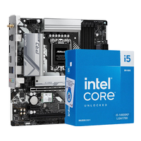 华擎（ASRock）B760M Pro RS/D4 Wifi 匠心 主板+Intel 14代 i5-14600KF处理器 台式机 CPU 主板CPU套装