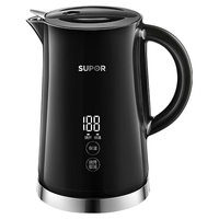 SUPOR 苏泊尔 电水壶烧水壶家用316L不锈钢电热水壶智能温度显示8重防护设计 SW-15FQ03A