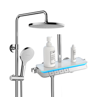 小牧卫浴 MQB8000-615-100-31 淋浴花洒套装 时光银