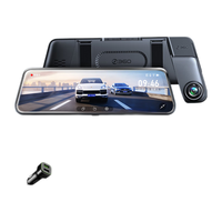 360 行车记录仪M320 1296P高清录像 前后双录 车载流媒体后视镜