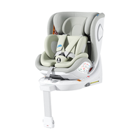 路途乐（lutule）儿童座椅汽车用婴儿车载0-4-12岁360旋转iSize 乐智棕野绿 乐智-棕野绿