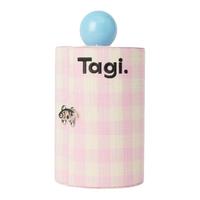 Tagi.机灵信号旋转桌面收纳复古大容量小众首饰盒化妆包
