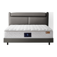 KING KOIL 金可儿 Kingkoil）皮床乳胶床垫软床双人床悦梦之床·山岚+繁星A套床1.8米