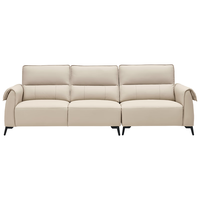 ZUOYOU 左右家私 左右真皮沙发客厅2023新款网红奶油风家具，plus会员不到3000元带回家