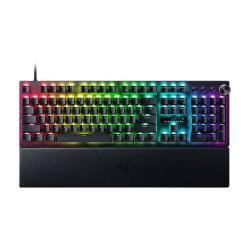 雷蛇 猎魂光蛛V3专业版 104键 有线机械键盘 黑色 光轴 RGB