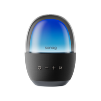 SANAG塞那 V33蓝牙音箱 桌面音响户外家用便携式 重低音炮全面屏炫彩发光无线音箱 高端
