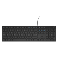  DELL/戴尔 KB216 即插即用 有线键盘套装  无背光 黑色
