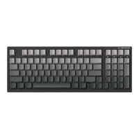 FL·ESPORTS/腹灵 三模连接 机械键盘 键帽 轴  黑曜石墨影 悦动红轴 RGB