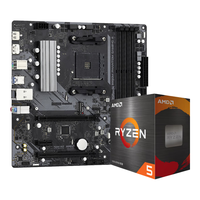 华擎 B550M Phantom Gaming 4主板+AMD 锐龙5 5600主板CPU套装