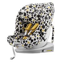 袋鼠爸爸(EURO KIDS)I-SIZE级0-12岁360度90度悬停汽车儿童座椅 星途PLUS波点空间 【星途PLUS】波点空间