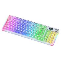 AULA 狼蛛 F98 99键 2.4G蓝牙 多模无线机械键盘