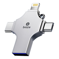 Biaze/毕亚兹 四合一通用 U盘 64GB