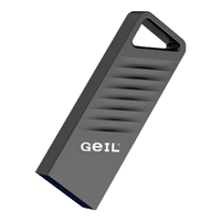 GEIL金邦32GB USB3.2 U盘 读速100MB/s 全金属高品质u盘学习办公商务优盘大容量GH330系列