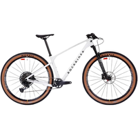 迪卡侬(DECATHLON)Race 900竞赛碳纤维越野高端山地车线控变速自行车OVB1 白色 29英寸 S - 160-170cm