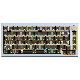  魔咖 MONKA  6075 Pro 82键 2.4G蓝牙 多模无线机械键盘套件